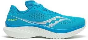 Woven Upper Structure smooth - finish shoes Saucony Kinvara 15 Womens Running Shoes - Blue