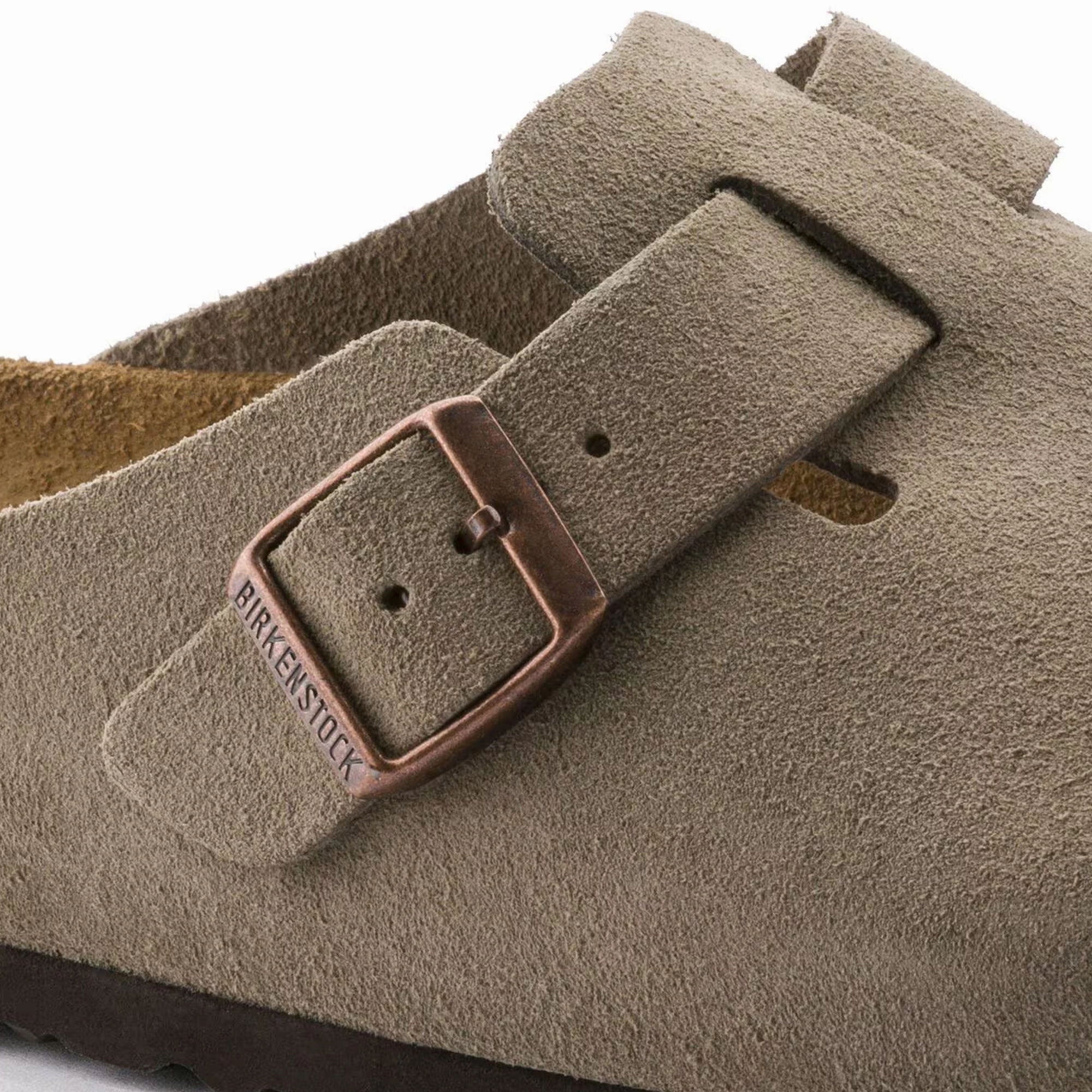 Birkenstock Mens Boston Soft Footbed Slippers (Narrow) responsive - midsole shoes