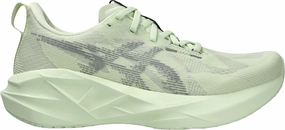 mid - top cut Asics NovaBlast 5 Womens Running Shoes - Green