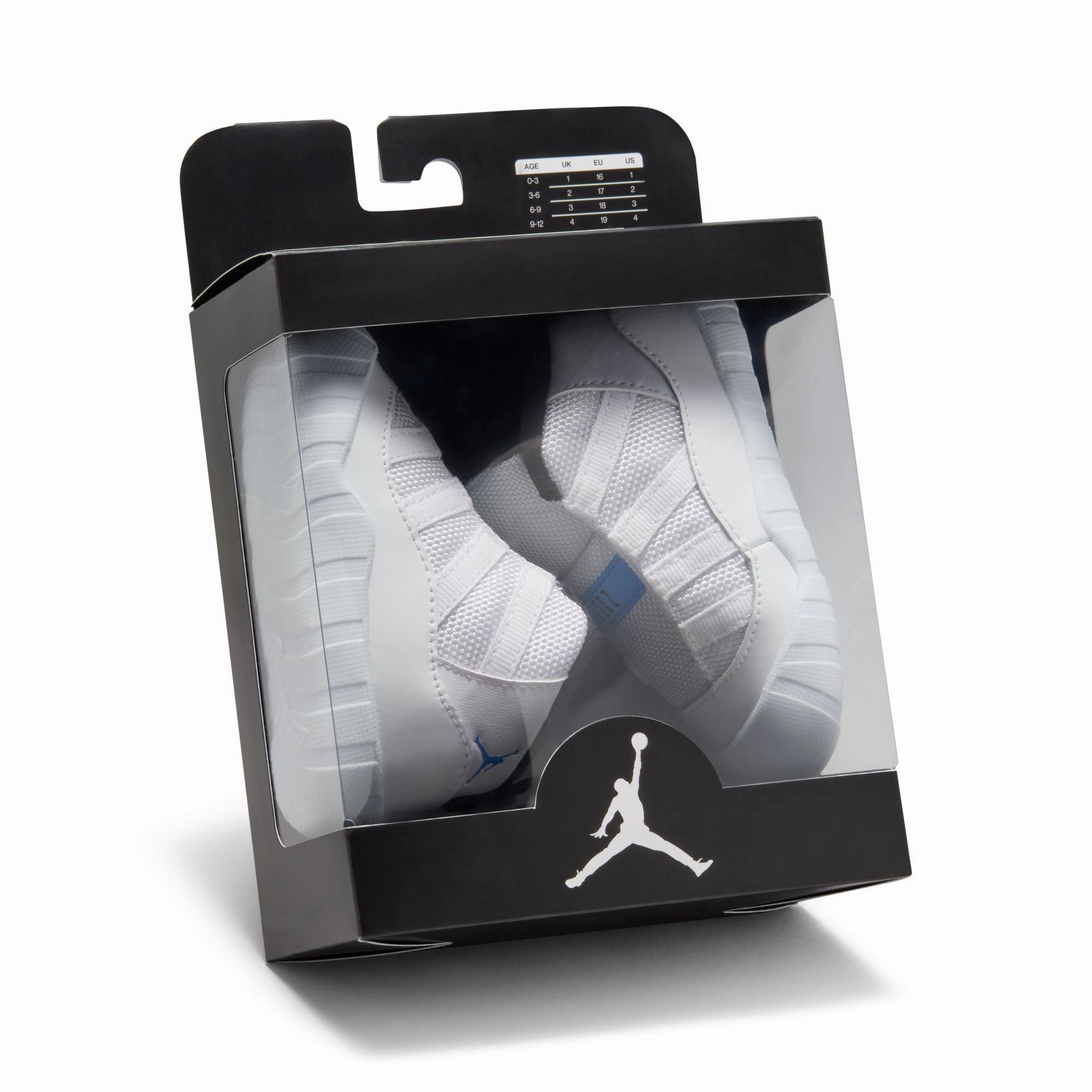 Anatomical fit Air Jordan 11 Crib Bootie "Legend Blue" Shoes