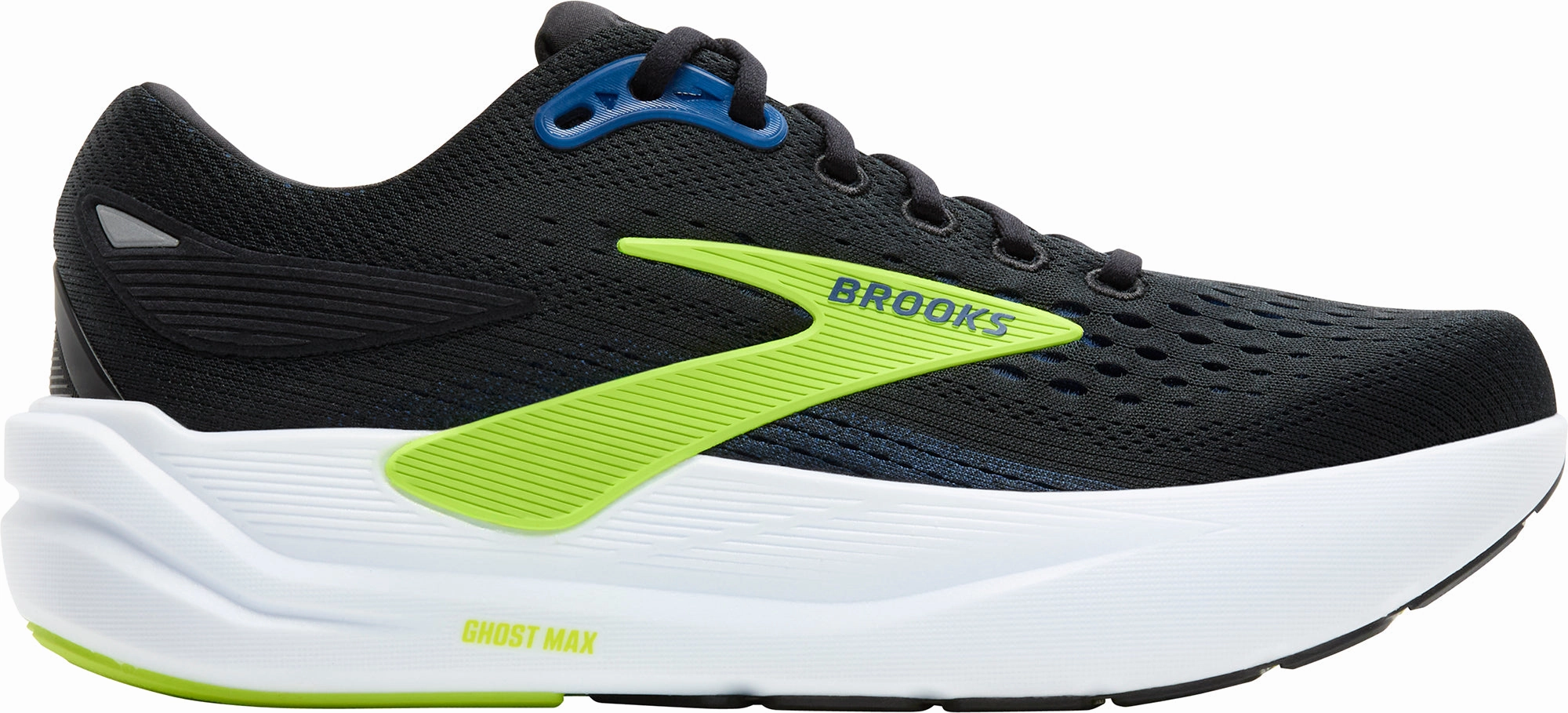 Energy Return Core Motivation - boosting Brooks Ghost Max 3 Mens Running Shoes - Black