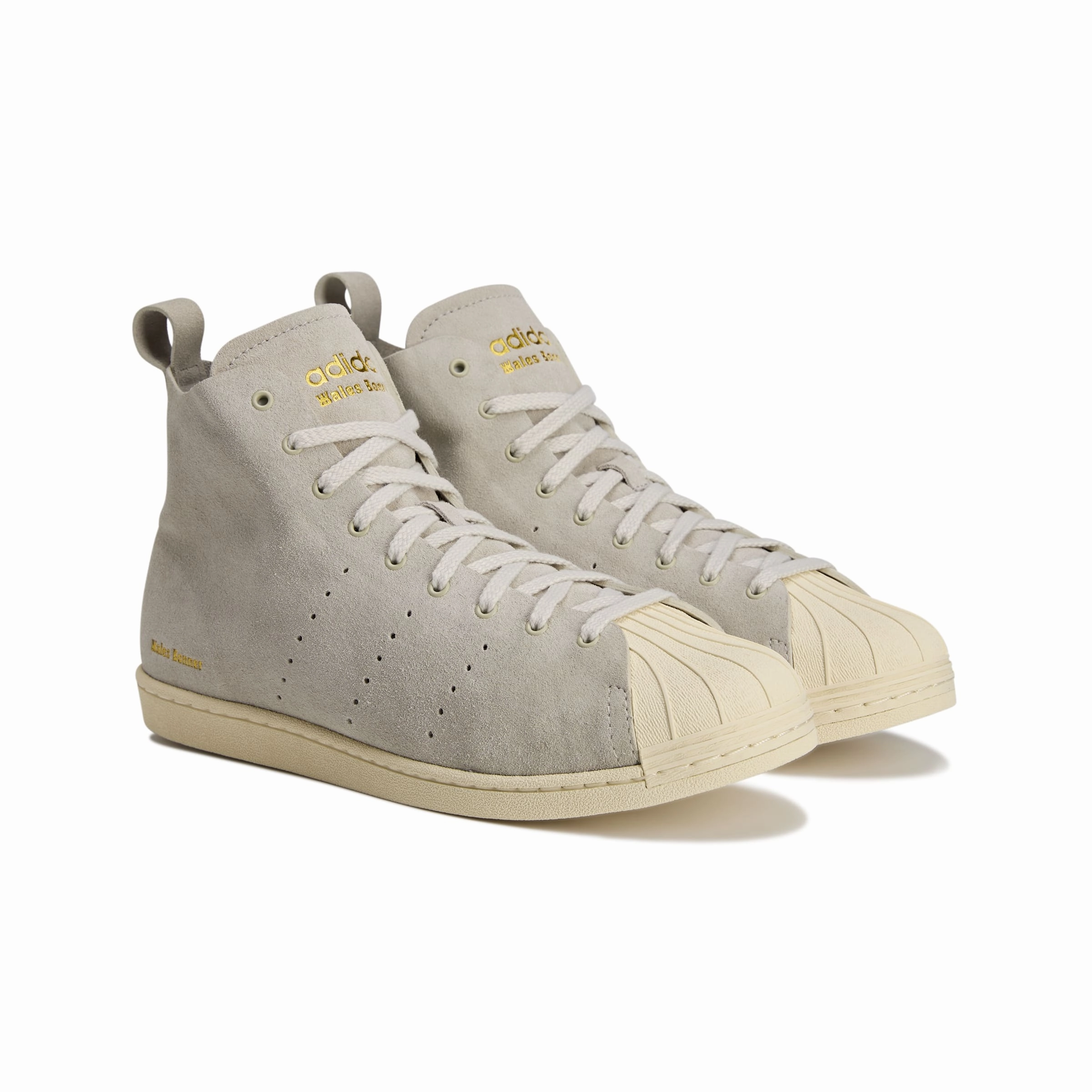 Adidas x Wales Bonner Superstar High Shoes Shock - absorbing foam stain - resistant - coating shoes