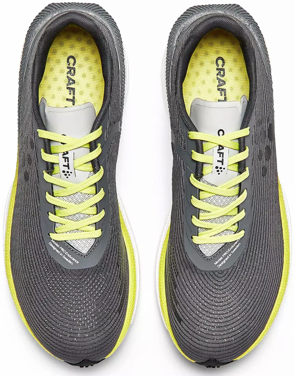 Craft Pro Endur Distance Mens Running Shoes - Grey Impact Diffusion Midsole Energy Rod Technology
