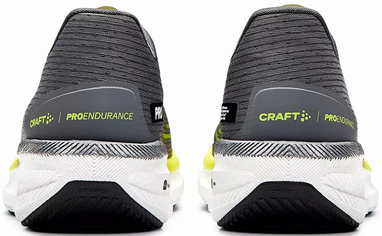 coordination shoes Cushioned Tongue Craft Pro Endur Distance Mens Running Shoes - Grey