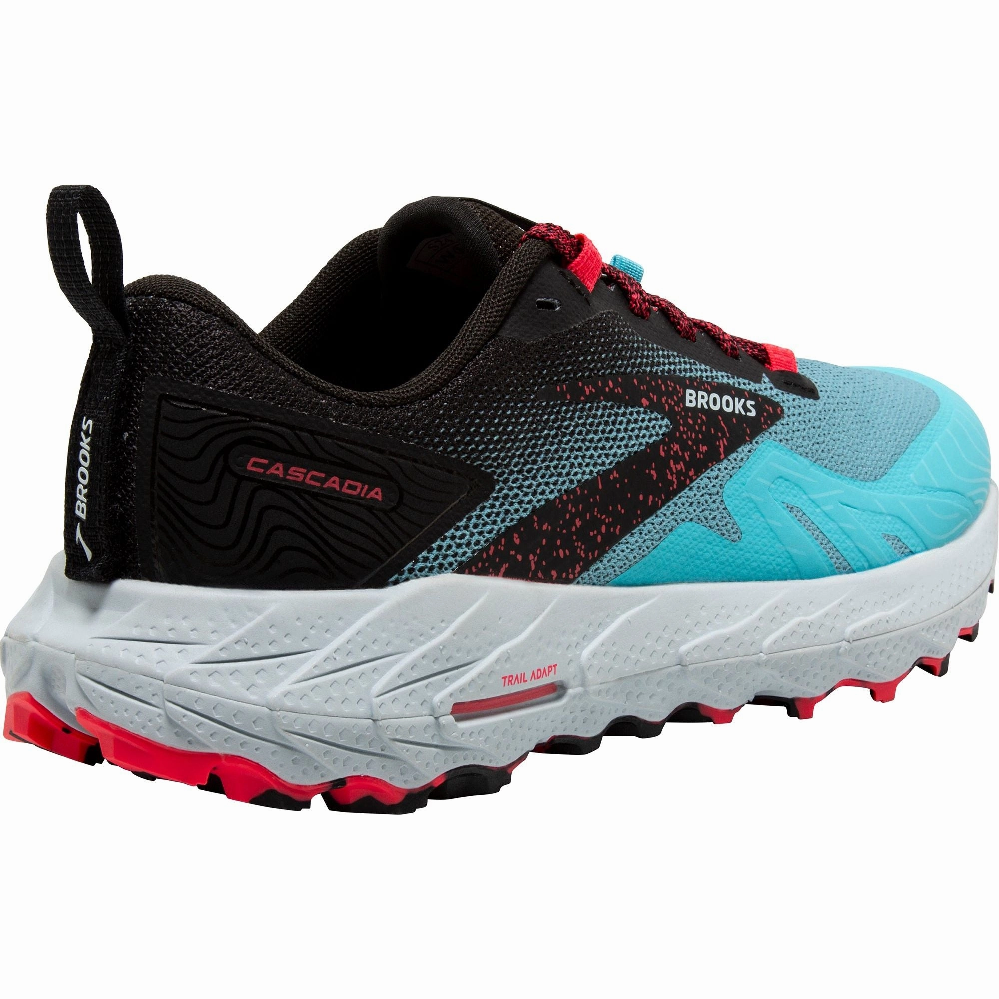 casual - sneakers mesh - upper - feature shoes Brooks Cascadia 17 Womens Trail Running Shoes - Blue