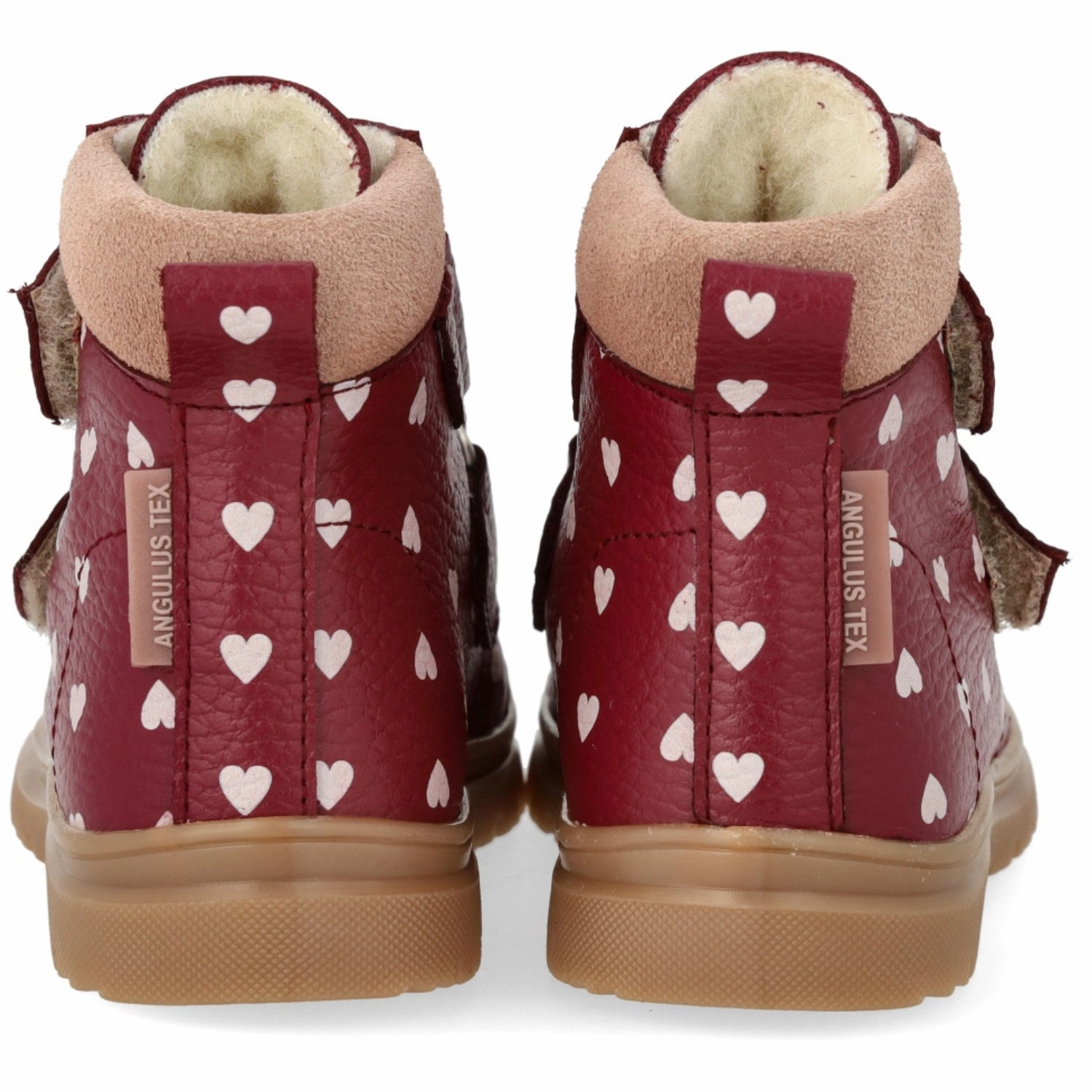 Angulus Berry Hearts/Rosebud Beginner TEX-st?vle Med Print And Merino Uldfoer Water Guard mud proof