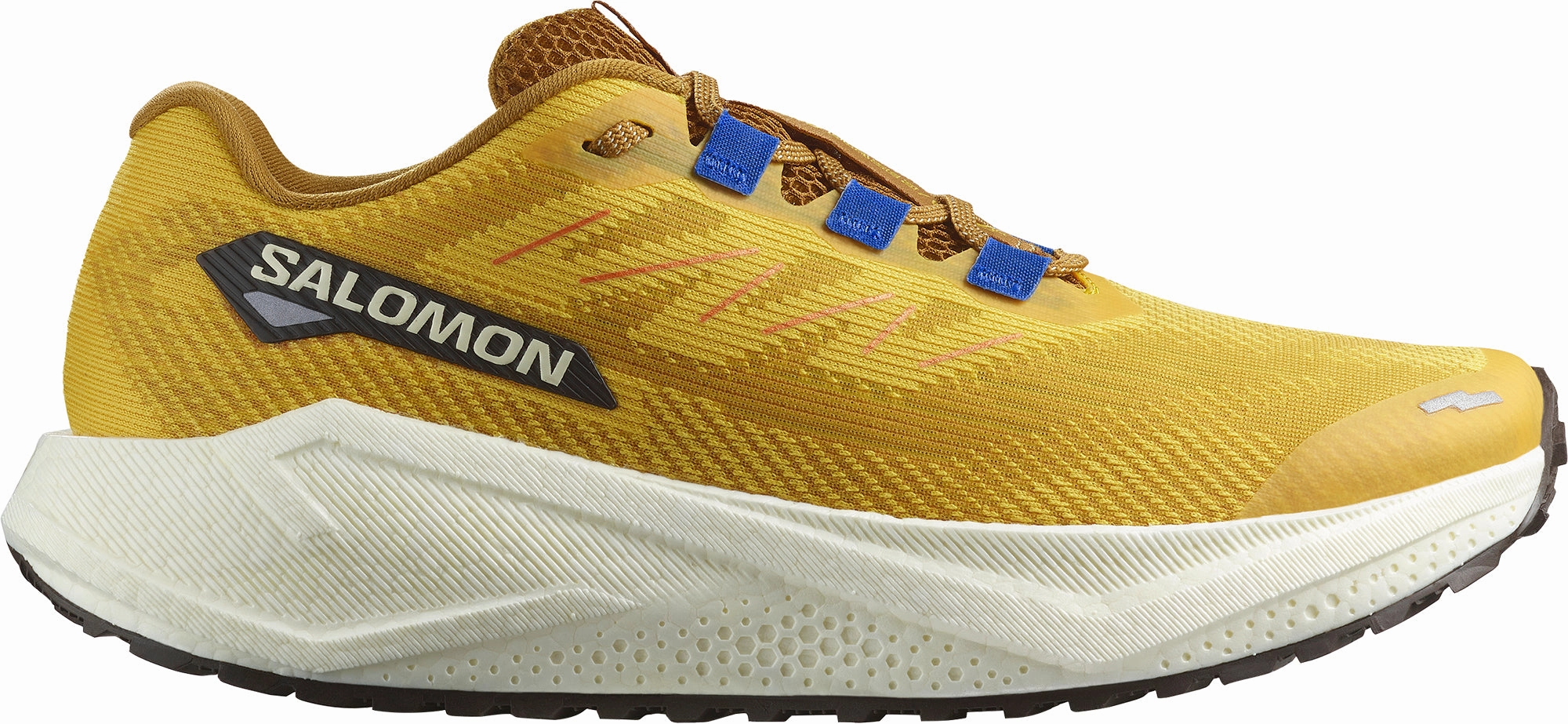 Salomon Aero Blaze 3 GRVL Mens Trail Running Shoes - Yellow fitness accessories