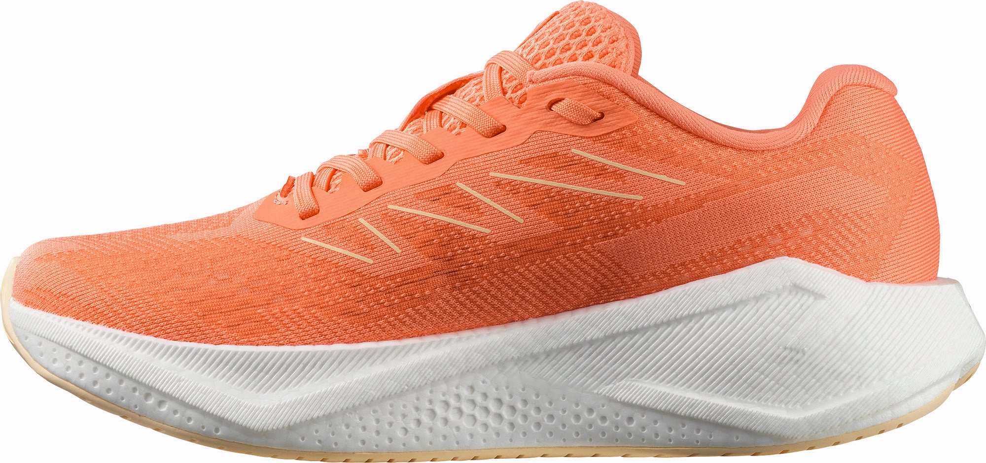 Salomon Aero Blaze 3 Womens Running Shoes - Orange Comfort footbed Molded Heel Hugger