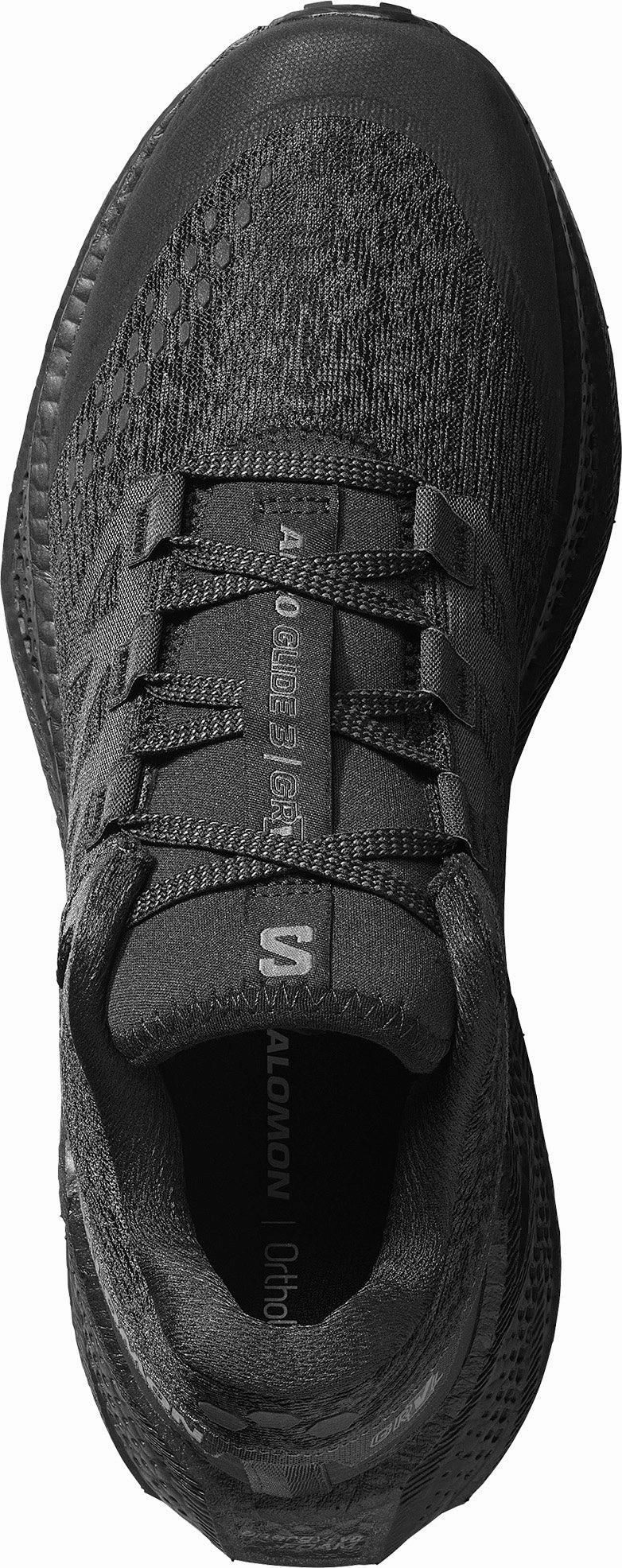 Posture - correction Salomon Aero Glide 3 GRVL Mens Trail Running Shoes - Black