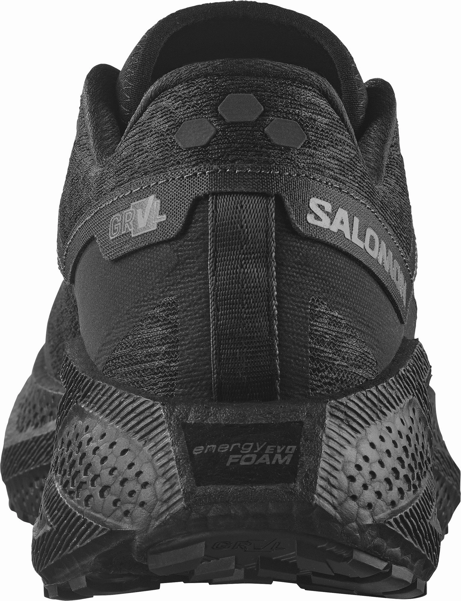 Omni-grip Rebound Energy Pods Salomon Aero Glide 3 GRVL Mens Trail Running Shoes - Black