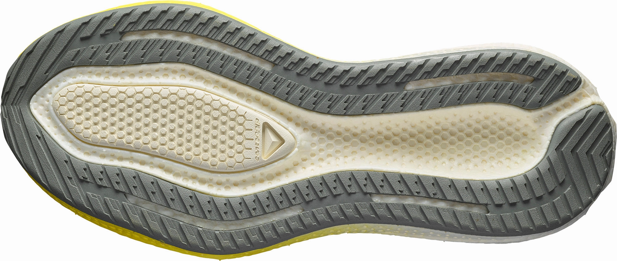 Salomon Aero Glide 3 Mens Running Shoes - White Drop Insole Double Stitch Technology