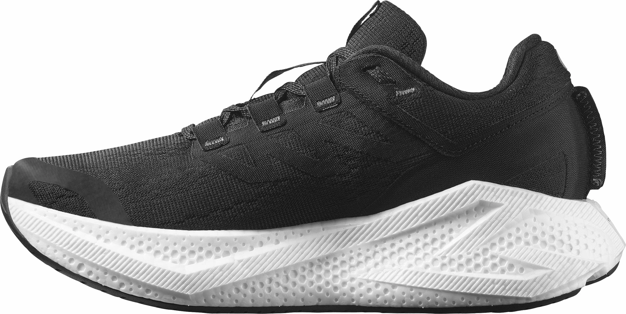 Salomon Aero Glide 3 Womens Running Shoes - Black barefoot - running - style Unified Traction Pods