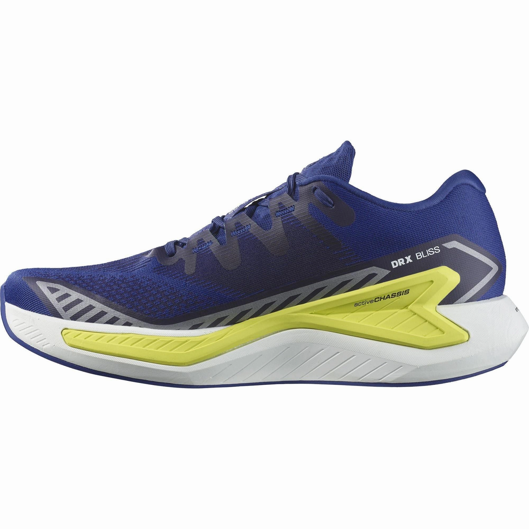 Salomon DRX Bliss Mens Running Shoes - Blue all - weather Perimeter Bracing