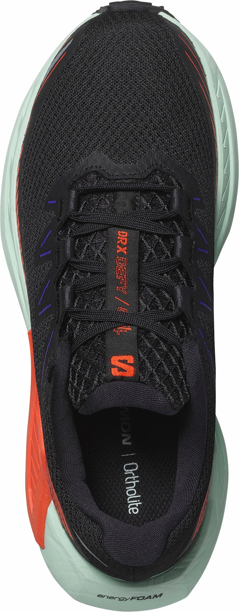 Salomon DRX DEFY GRVL Womens Trail Running Shoes - Black rocky shoes Lightweight Cushioning