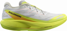 Microtextured Grip Salomon Phantasm 2 Mens Running Shoes - White