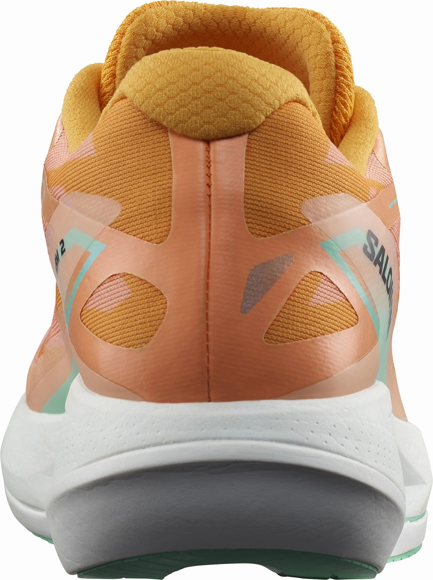 Anti - stress Invisible Stitchcraft Salomon Phantasm 2 Womens Running Shoes - Orange