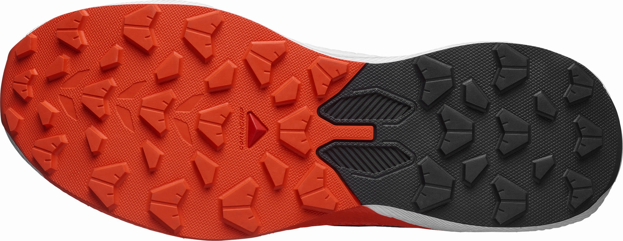 Salomon Pulsar Mens Trail Running Shoes - Black pre - designed shoe pattern Comfortable Responsive Midsole