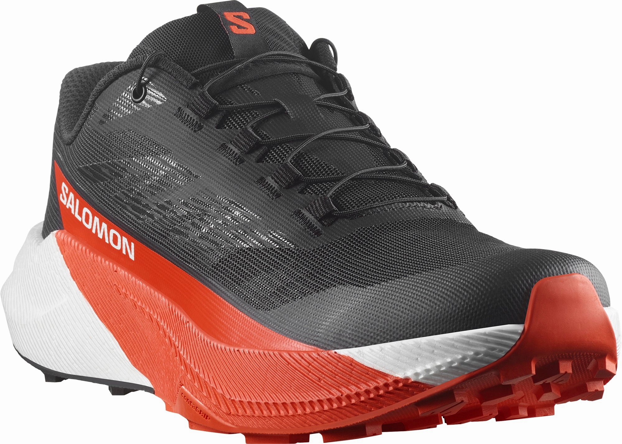 comfort - technology Salomon Pulsar Mens Trail Running Shoes - Black