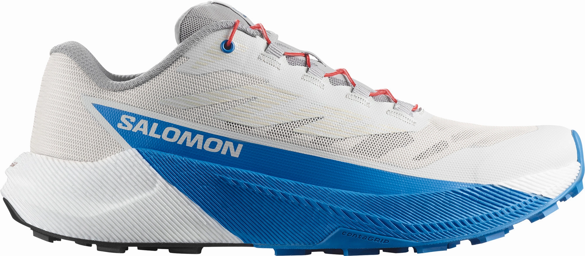 Cushioning Cloud Tech Salomon Pulsar Mens Trail Running Shoes - White