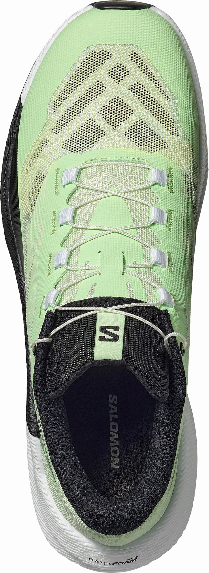 Salomon Pulsar Womens Trail Running Shoes - Green Ultra Light Construction