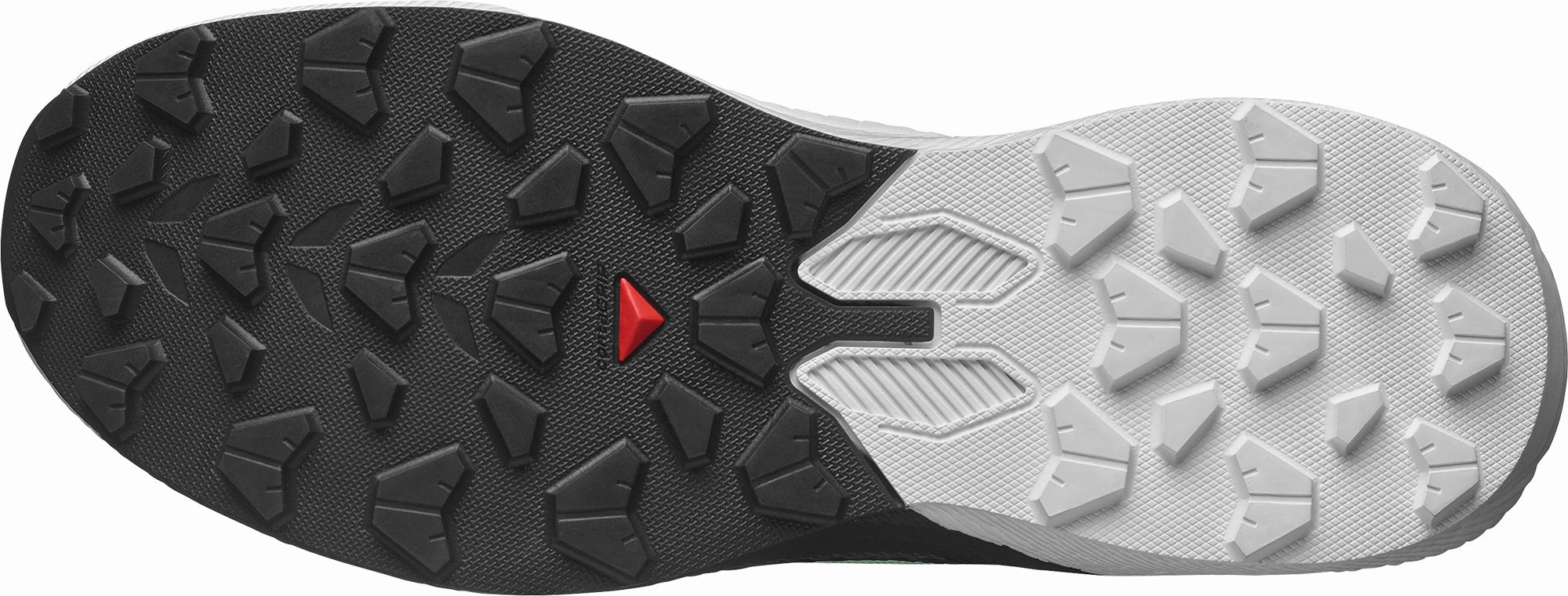 Adaptive Motion Control Long-Lasting Comfort Salomon Pulsar Womens Trail Running Shoes - Green