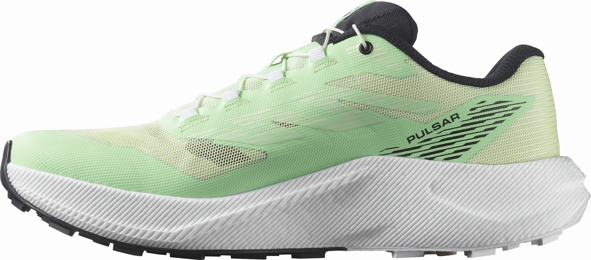 fast - paced suitable road - runner Salomon Pulsar Womens Trail Running Shoes - Green