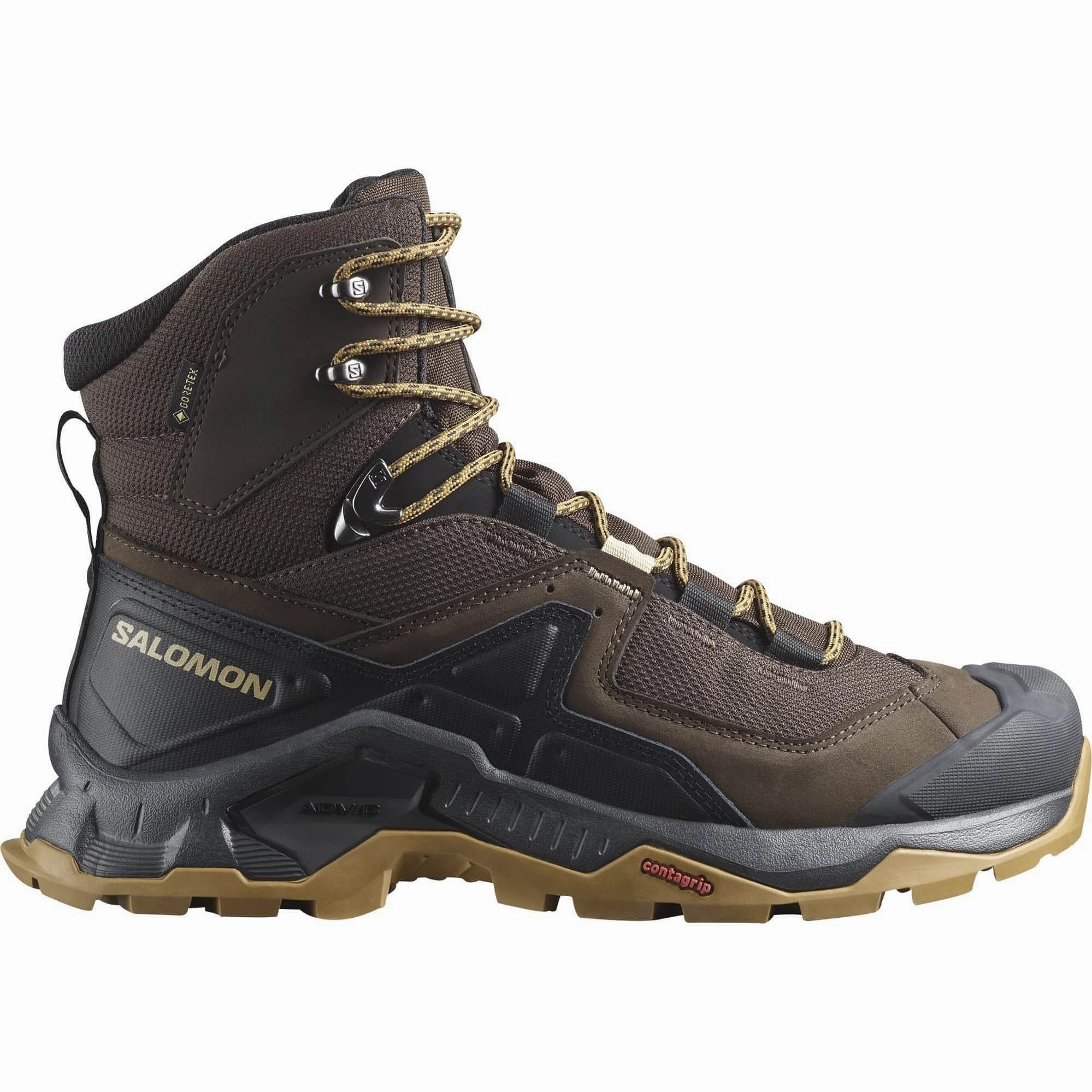 Salomon Quest Element GORE-TEX Mens Walking Boots - Brown shoe storage Shock Absorbing