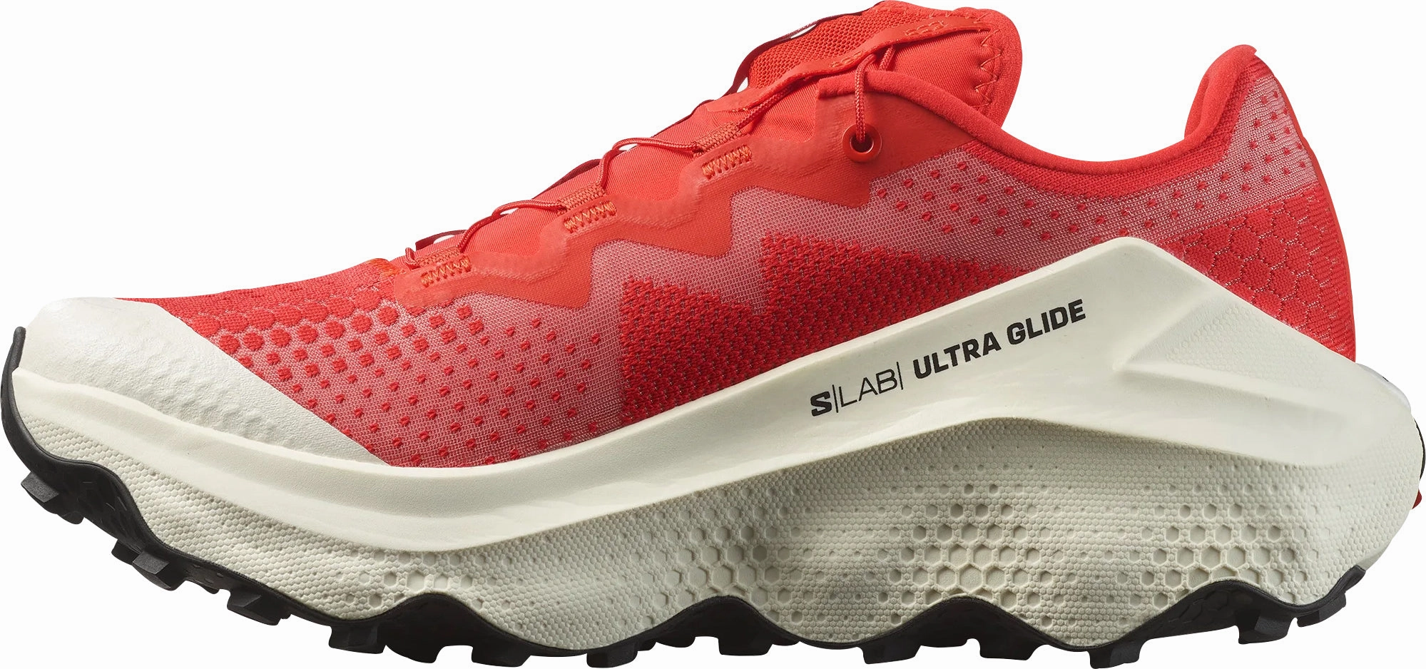 relay shoes single - density - midsole - feature shoes Salomon S/Lab Ultra Glide Trail Running Shoes - Red