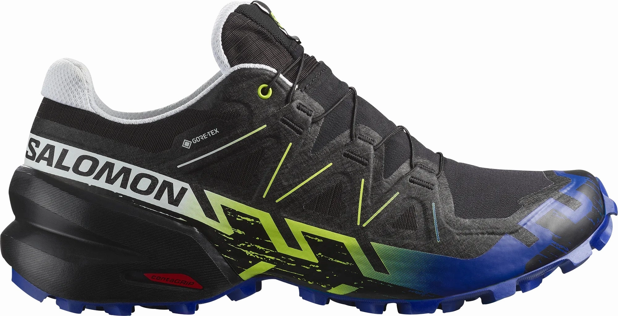 Salomon Speedcross 6 GORE-TEX Mens Trail Running Shoes - Black men - only