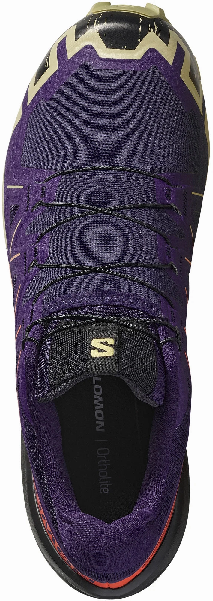 Salomon Speedcross 6 Mens Trail Running Shoes - Blue Orthotic Friendly Insoles training - day running shoes