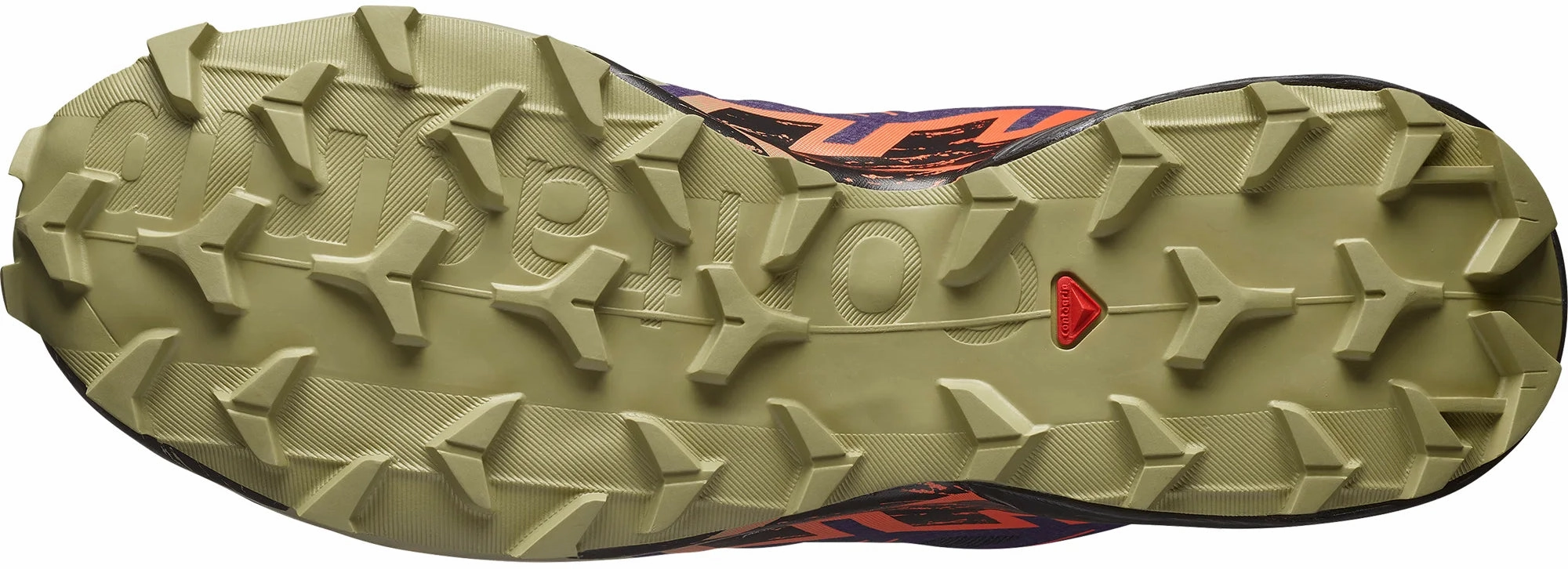 Adaptable to different terrains Salomon Speedcross 6 Mens Trail Running Shoes - Blue