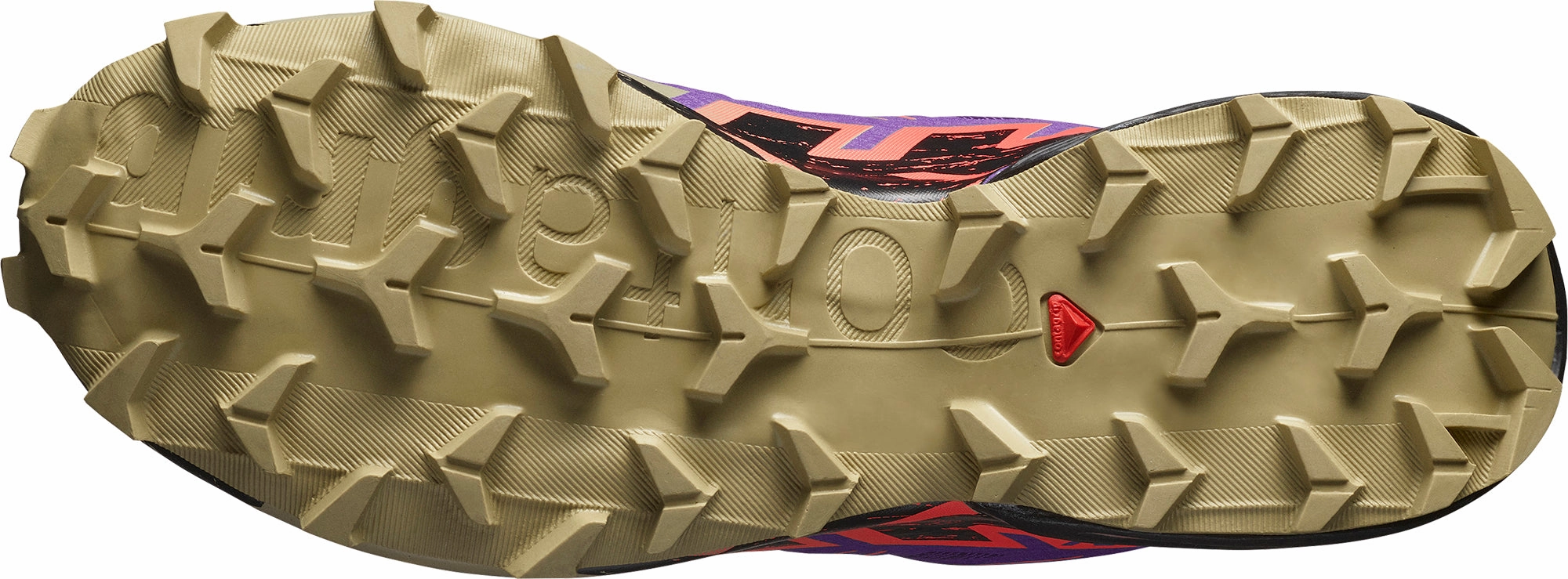 Salomon Speedcross 6 Womens Trail Running Shoes - Purple low - heeled running shoes Rebound Tech