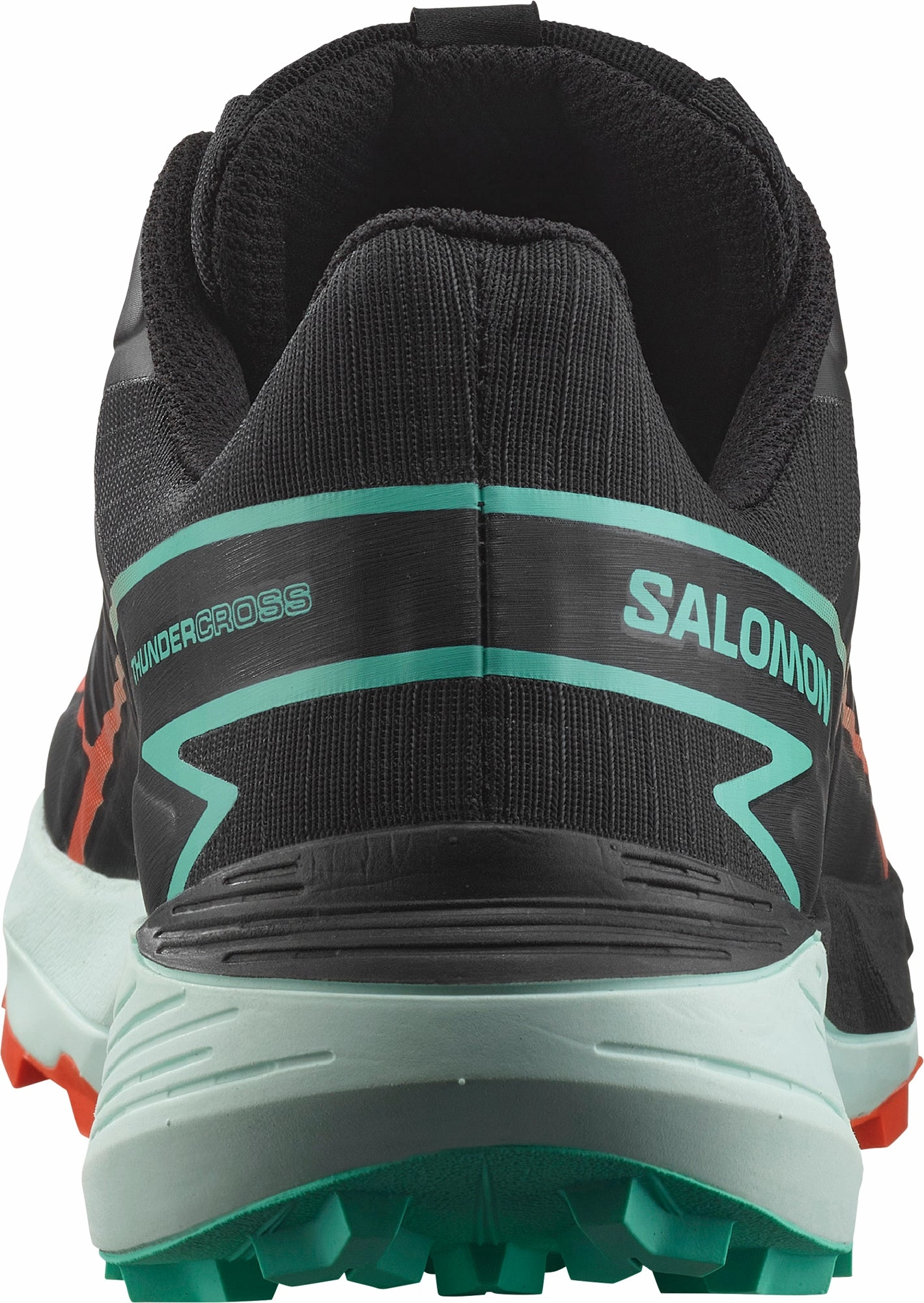 diving shoes Slip - resistant Salomon Thundercross Mens Trail Running Shoes - Black