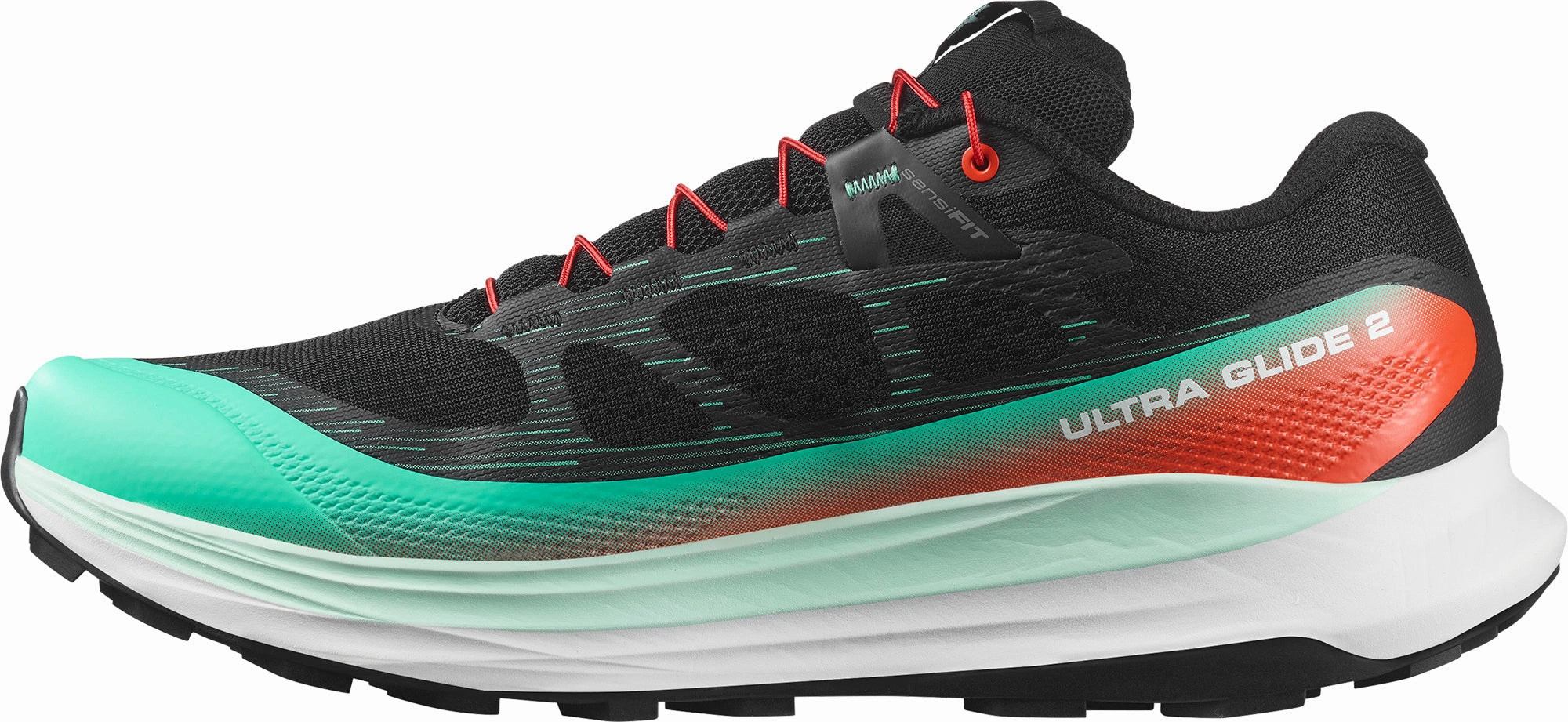 summer - specific shoes snug - fit shoes Salomon Ultra Glide 2 Mens Trail Running Shoes - Black