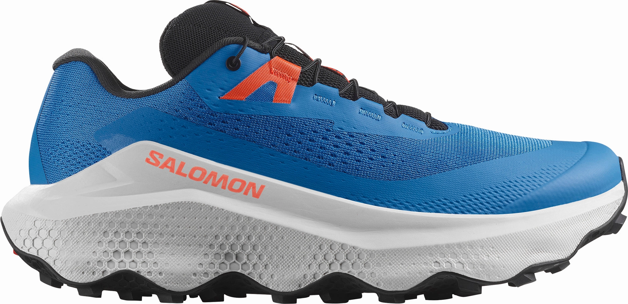 Shock Absorbing Plates track - and - field shoes Salomon Ultra Glide 3 Mens Trail Running Shoes - Blue