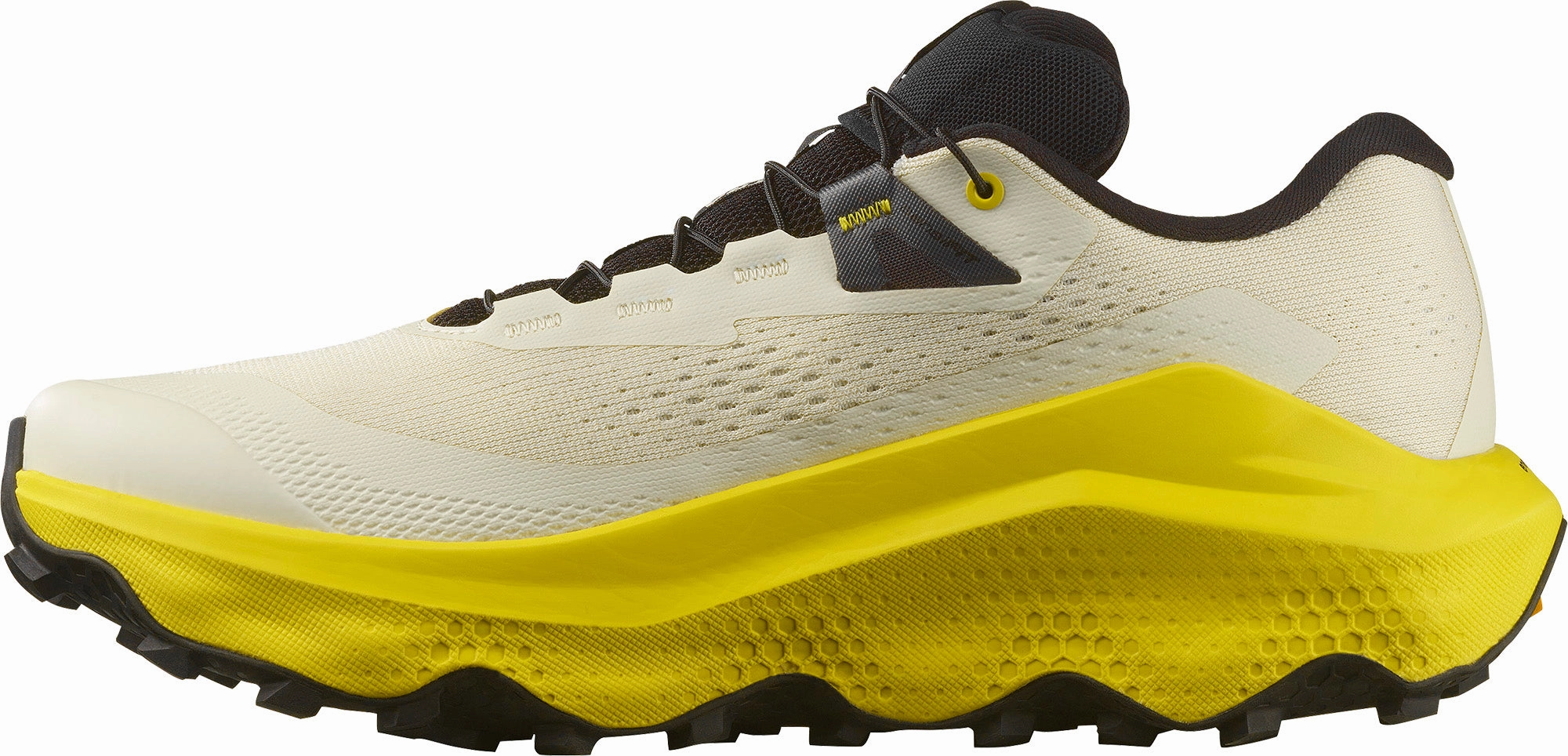 Breathable Ventilation Salomon Ultra Glide 3 Mens Trail Running Shoes - Cream