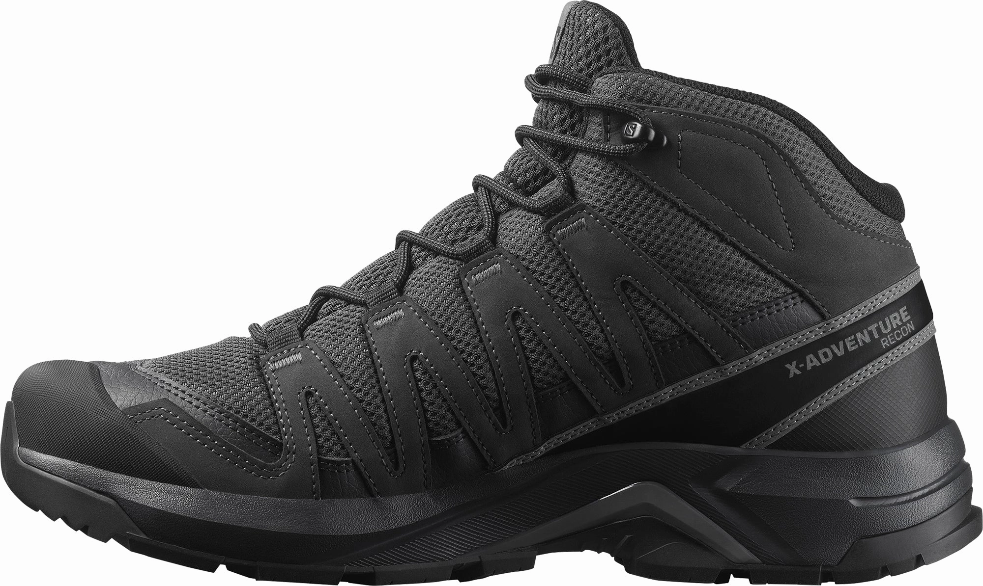 dusty environment Salomon X-Adventure Recon Mid GORE-TEX Mens Walking Shoes - Black
