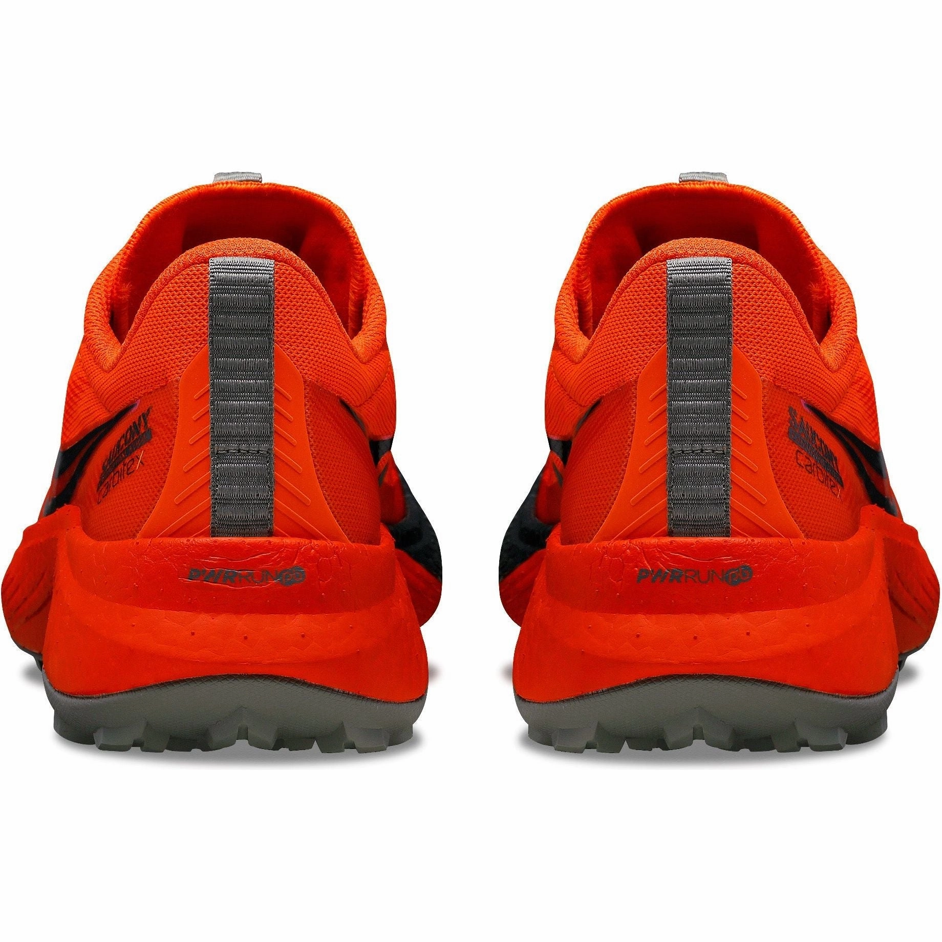 Saucony Endorphin Edge Mens Trail Running Shoes - Red Ultra Cushioned Heel Seamless Transition Design