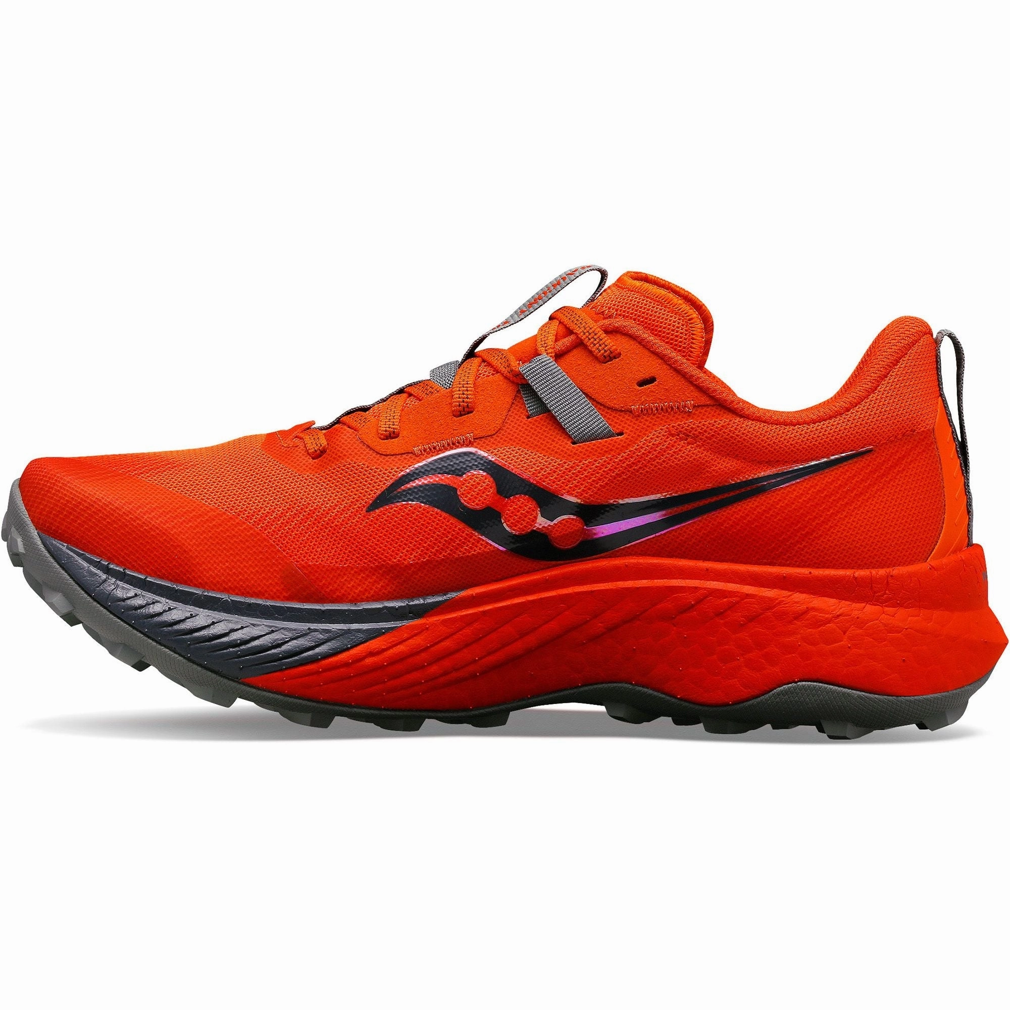 running in a butte area shoes Saucony Endorphin Edge Mens Trail Running Shoes - Red