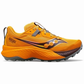 Saucony Endorphin Edge Womens Trail Running Shoes - Orange Sturdy Elastic Sling