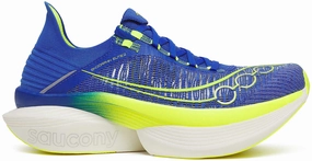 Sand - Resistant Saucony Endorphin Elite 2 Running Shoes - Blue