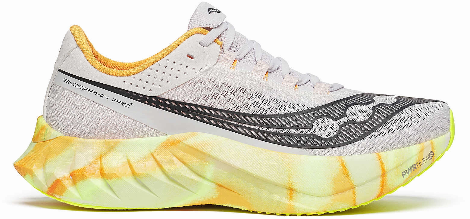 Saucony Endorphin Pro 4 Mens Running Shoes - Grey odor - control technology