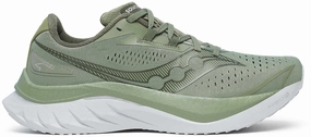 Asymmetric Lace Design Saucony Endorphin Speed 4 Mens Running Shoes - Green