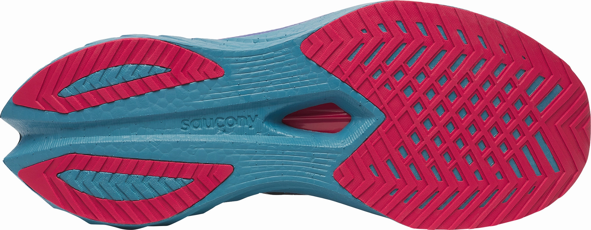 Air Channel Design Saucony Endorphin Speed 4 Mens Running Shoes - Grey