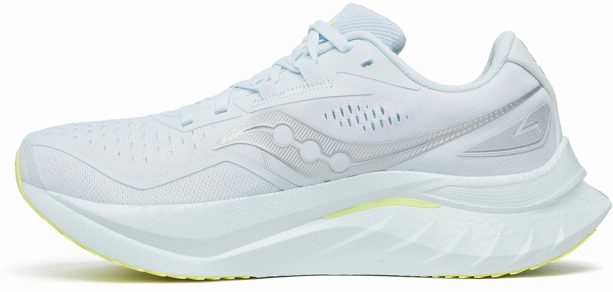 running on hard surface Recyclable Saucony Endorphin Speed 4 Womens Running Shoes - Blue