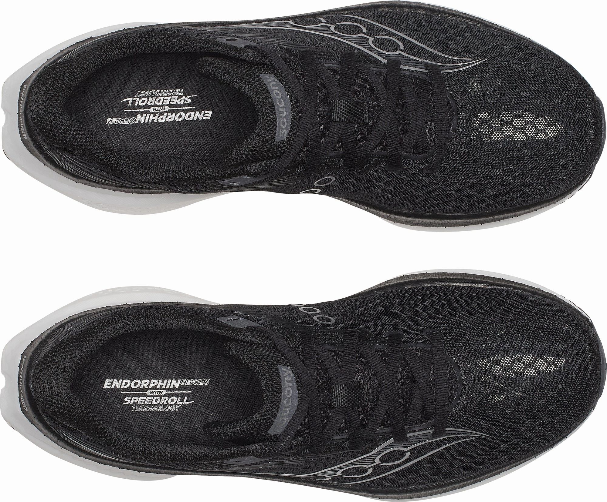 Dynamic Transition Sole Saucony Endorphin Speed 5 Mens Running Shoes - Black