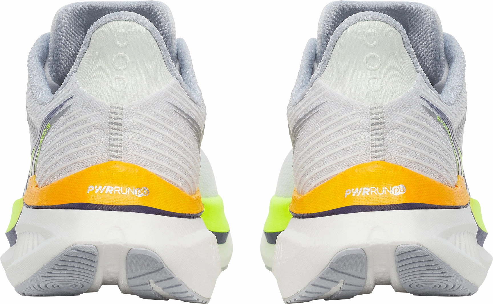 Saucony Endorphin Speed 5 Mens Running Shoes - White Strap closure Lightweight Lining