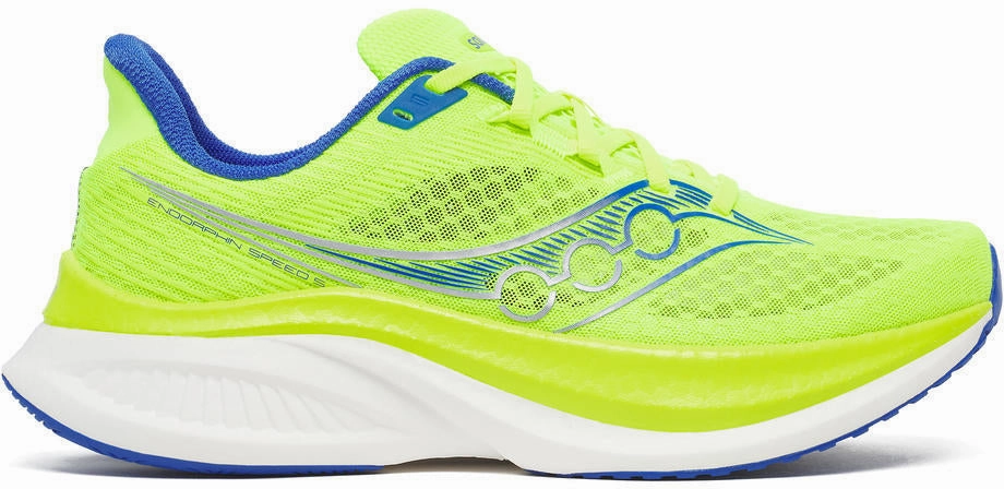 beginner suitability Ventilated Uppers Saucony Endorphin Speed 5 Mens Running Shoes - Yellow