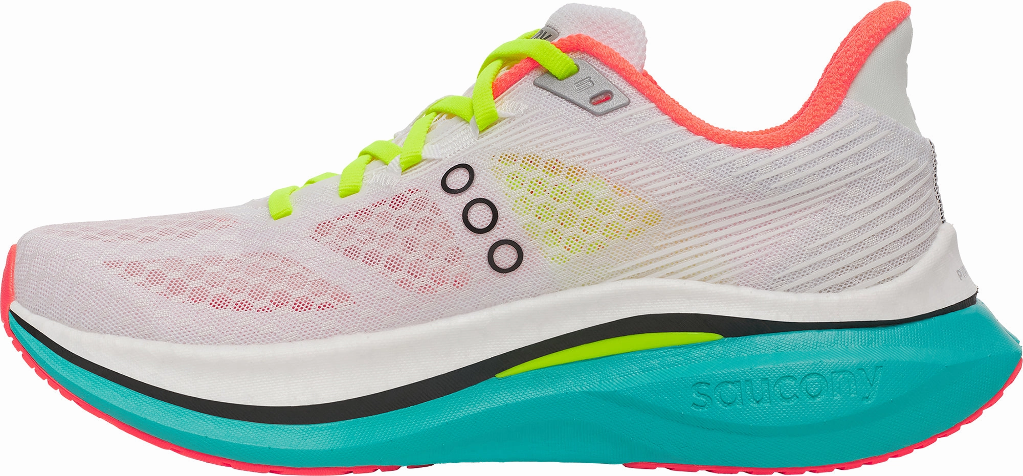 high - arch shoe support Saucony Endorphin Speed 5 Womens Running Shoes - White