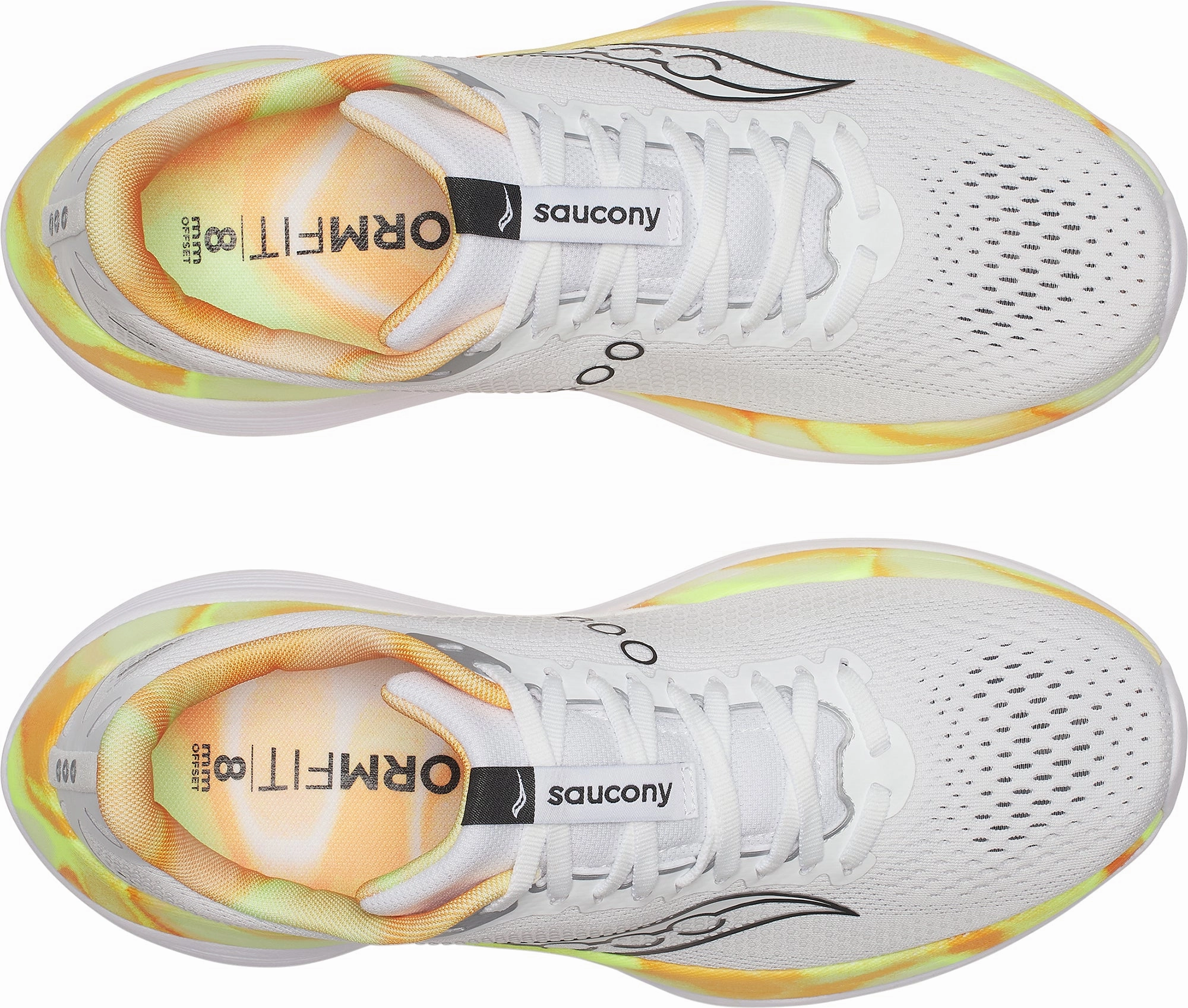 forefoot - support - feature shoes sports - themed shoes Saucony Endorphin Trainer Mens Running Shoes - White